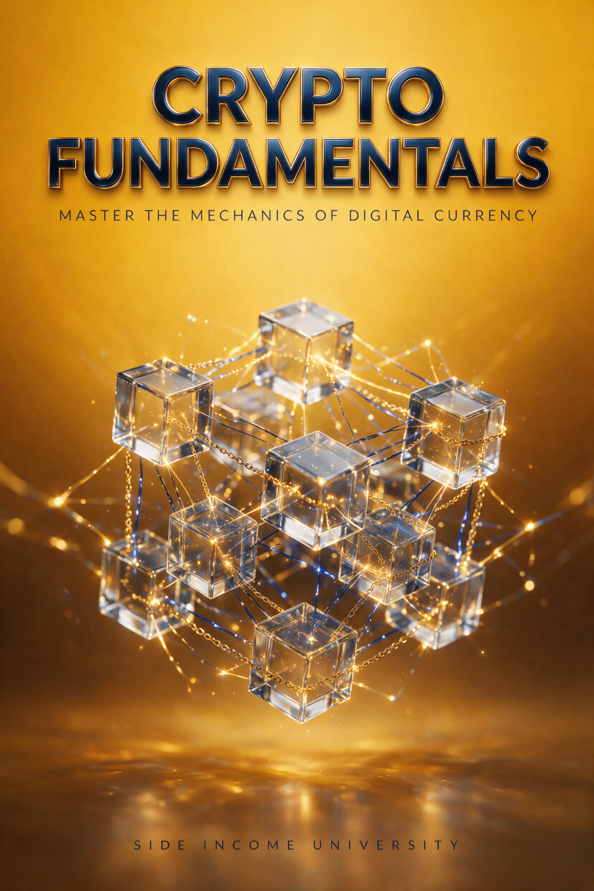 Crypto Fundamentals course cover, Understand crypto before you spend a dollar on it.
